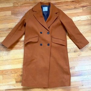 Everlane The Italian ReWool Overcoat - Cider